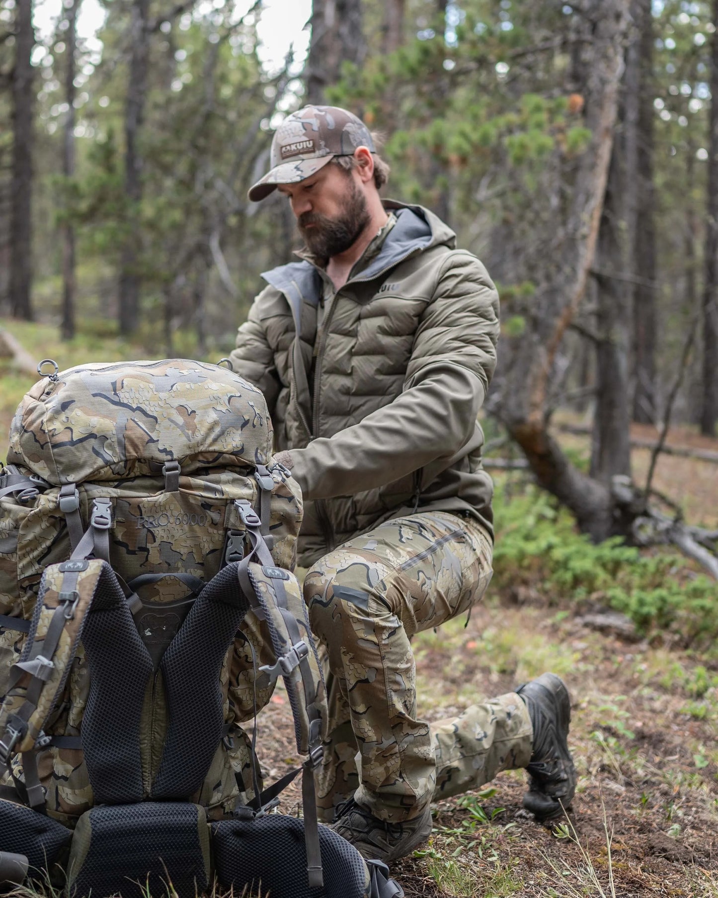 Axis Thermal Hybrid Hooded Jacket | Gunmetal