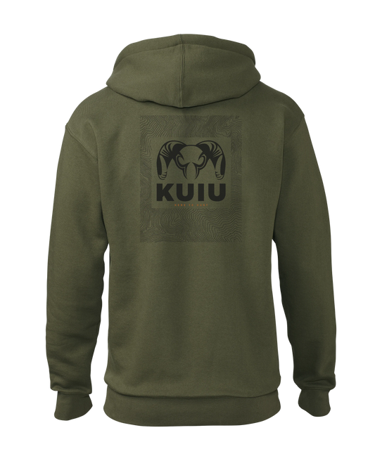 KUIU Topo Back Logo Hoodie | Army