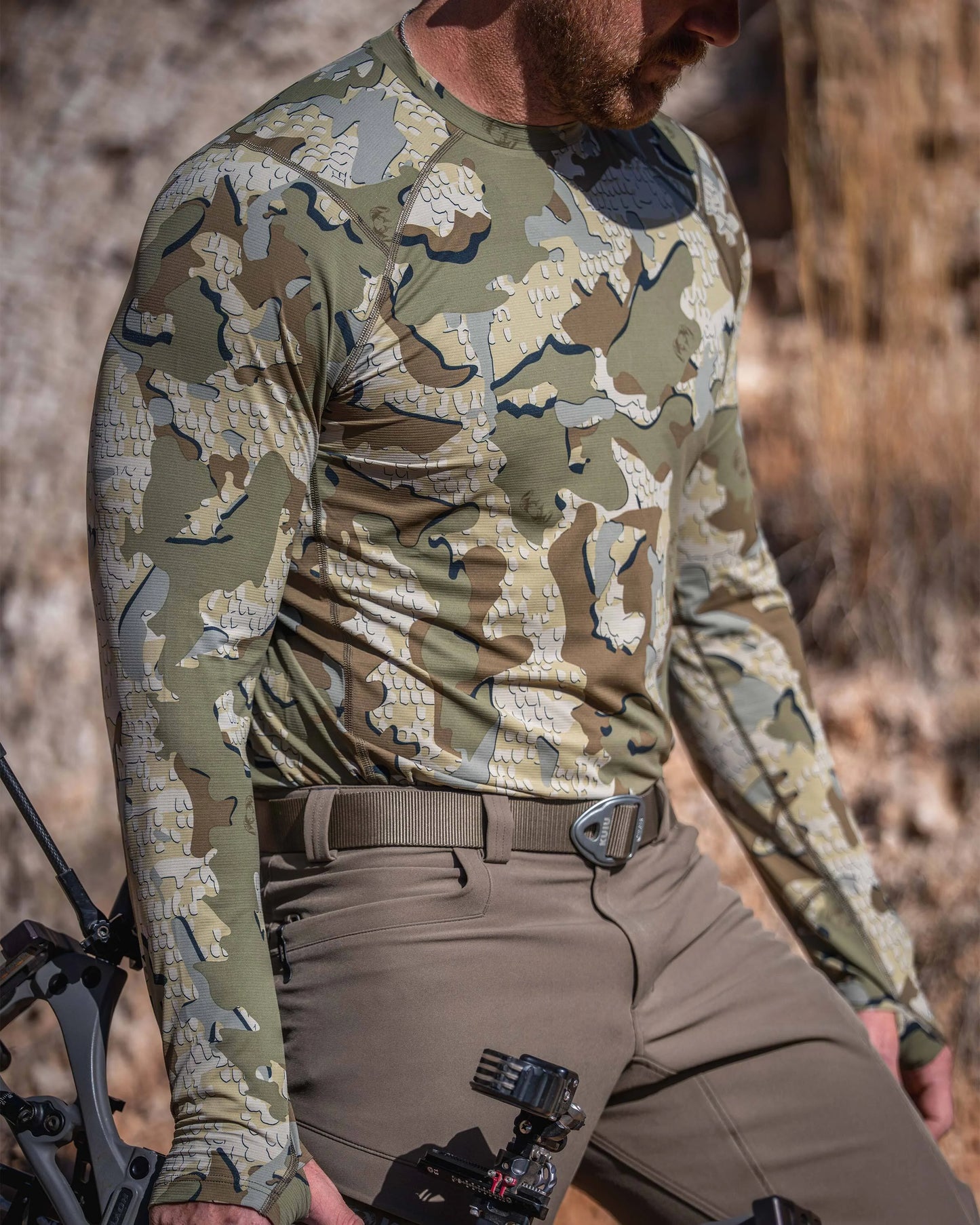 Vital S1 Long Sleeve Crew | Ash