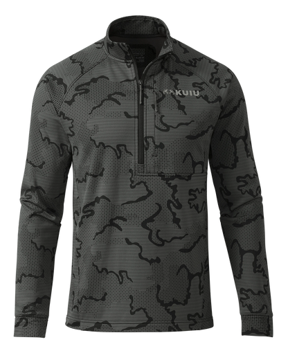 Ridgepoint Fleece Zip-T | Black Tonal