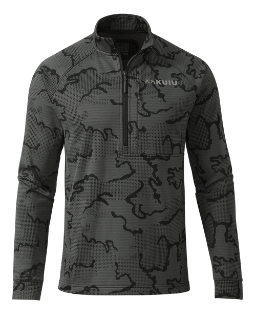 Ridgepoint Fleece Zip-T | Black Tonal