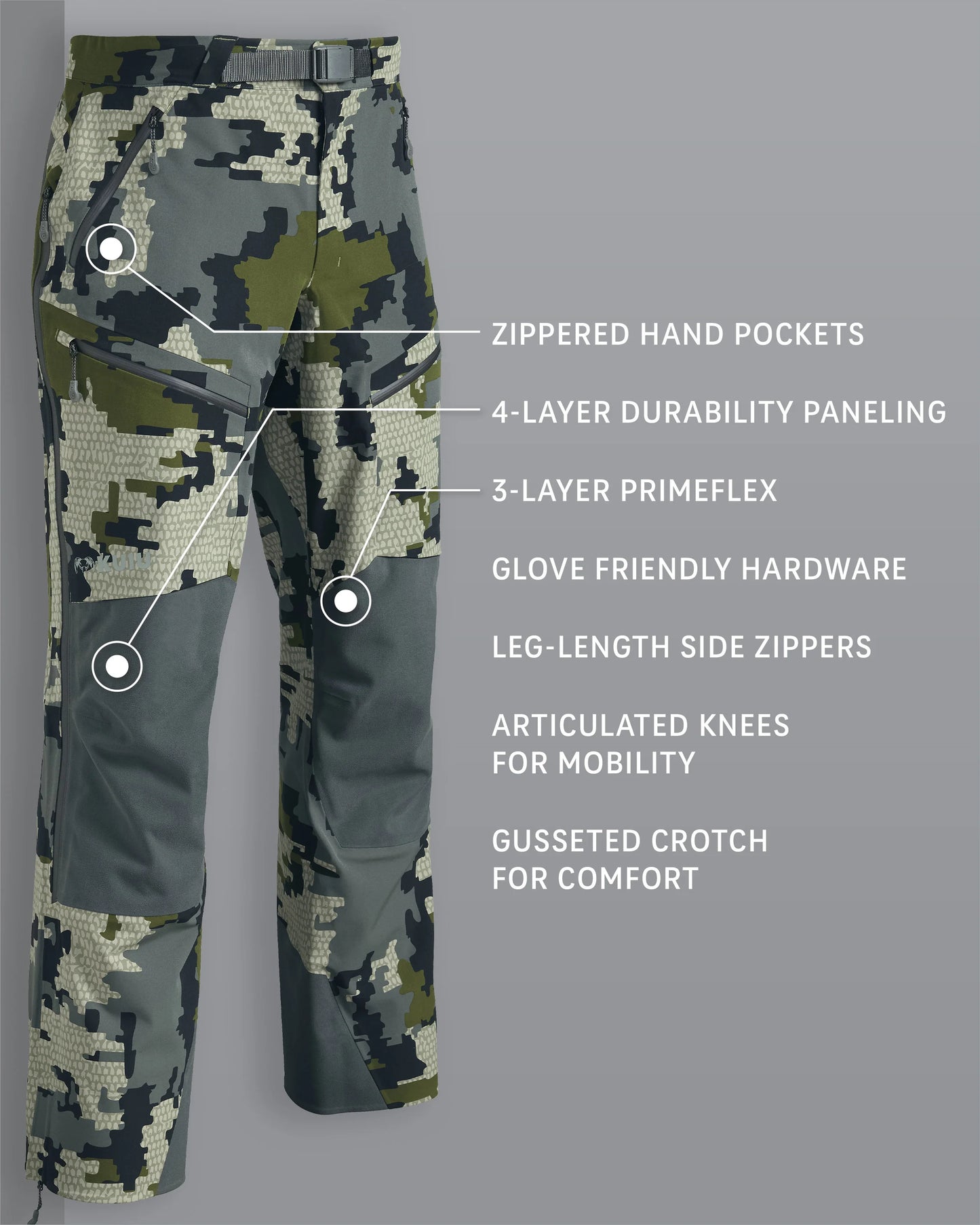 Yukon TR Rain Pant | Verde