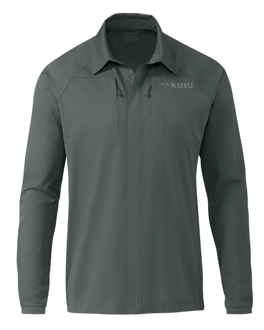 Tiburon Hybrid Snap Shirt | Stone