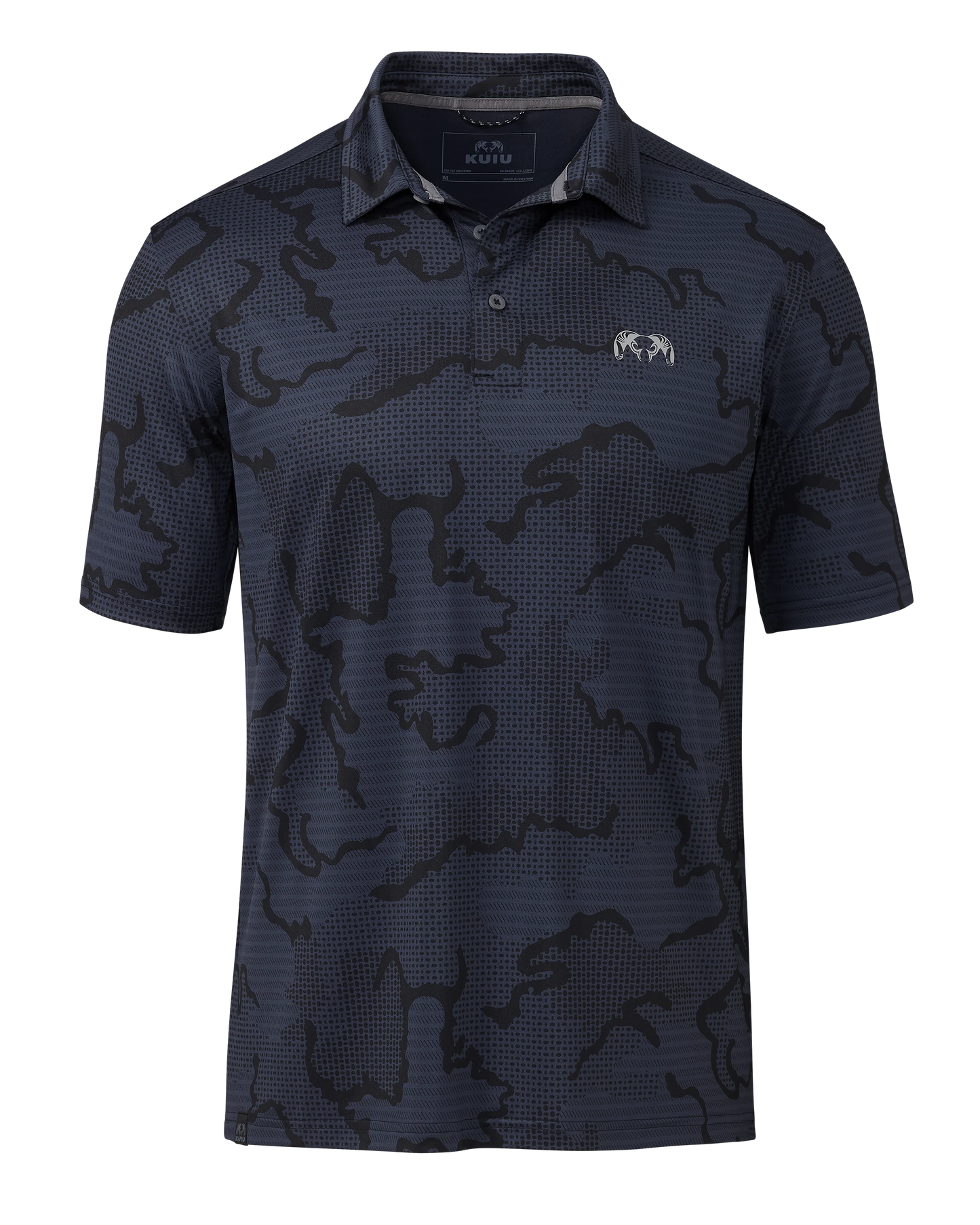 KUIU Performance Polo | Steel Blue Tonal