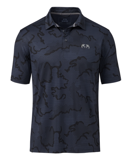KUIU Performance Polo | Steel Blue Tonal