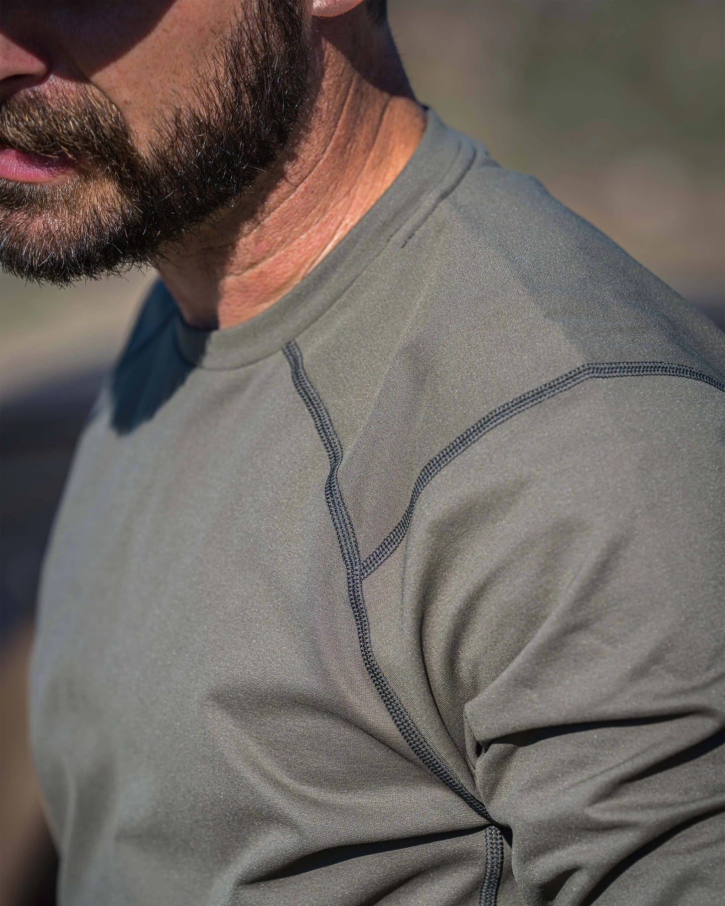 Vital S3 Long Sleeve Crew | Ash