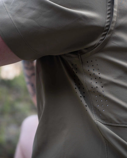 Mesa Vented SS Snap Shirt Topo | Bone Topo Print