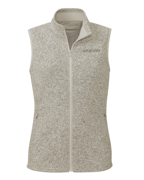 Women's Base Camp Sweater Vest | Woodsmoke Heather