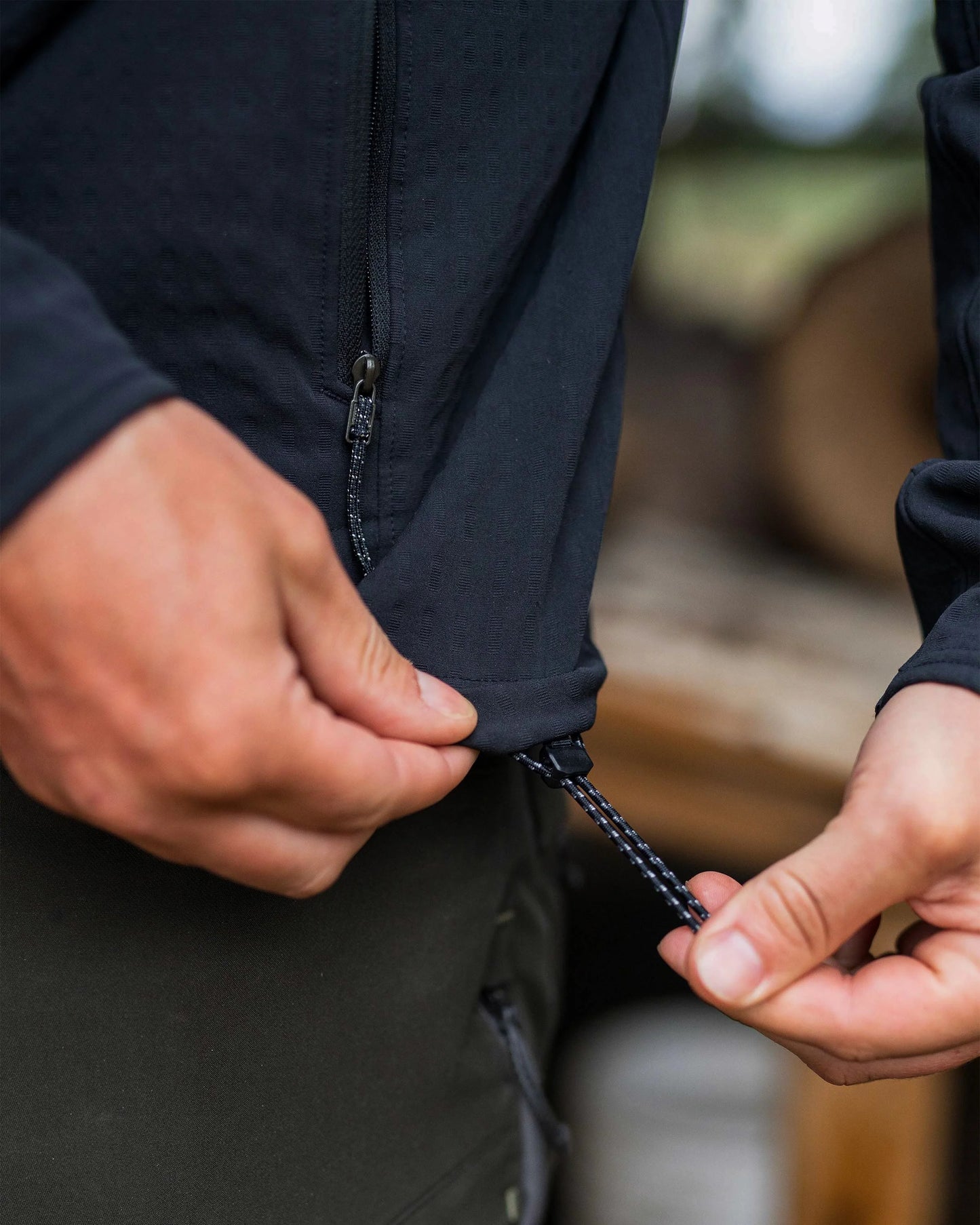 Blockfield Fleece Hoodie | Black