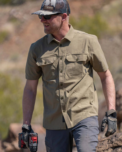 Motive SS Workgrade Shirt | Stone