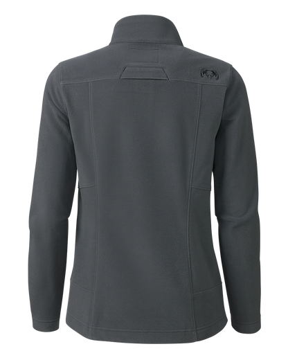 Women's Border Fleece Full Zip | Gunmetal