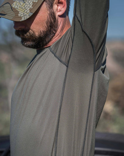 Vital S3 Long Sleeve Crew | Ash