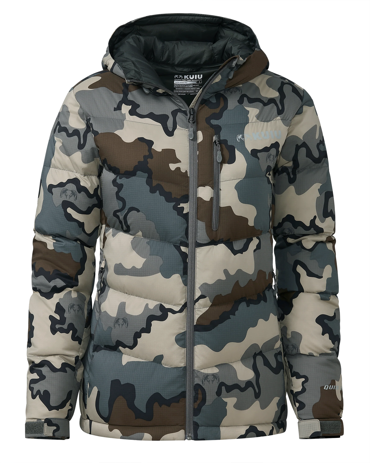 Women's Super Down PRO Hooded Jacket | Vias