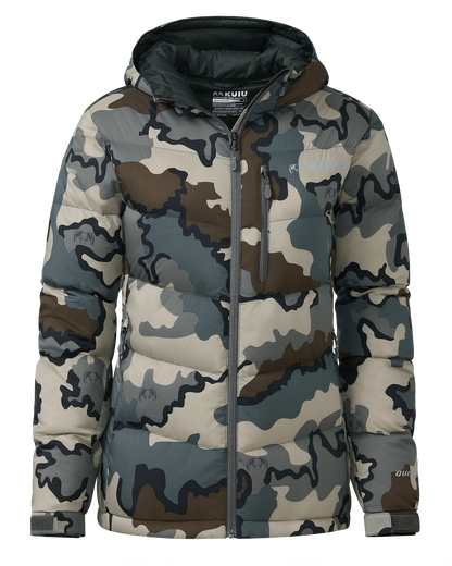 Women's Super Down PRO Hooded Jacket | Vias