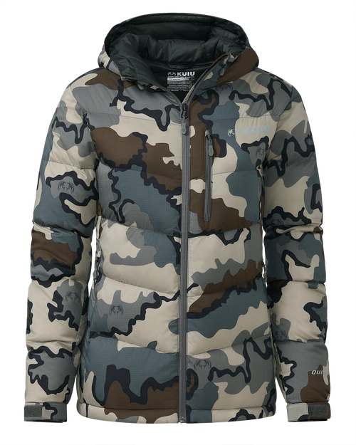 Women's Super Down PRO Hooded Jacket | Vias
