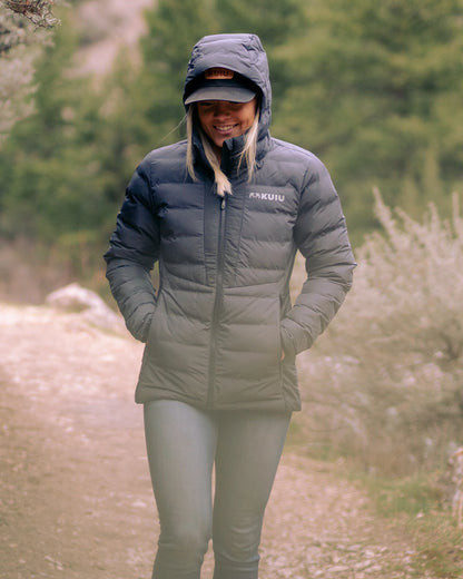 Women's Elements Hooded Jacket | Gunmetal