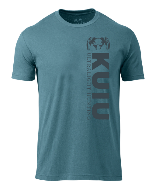 KUIU Solid Vertical T-Shirt | Indigo