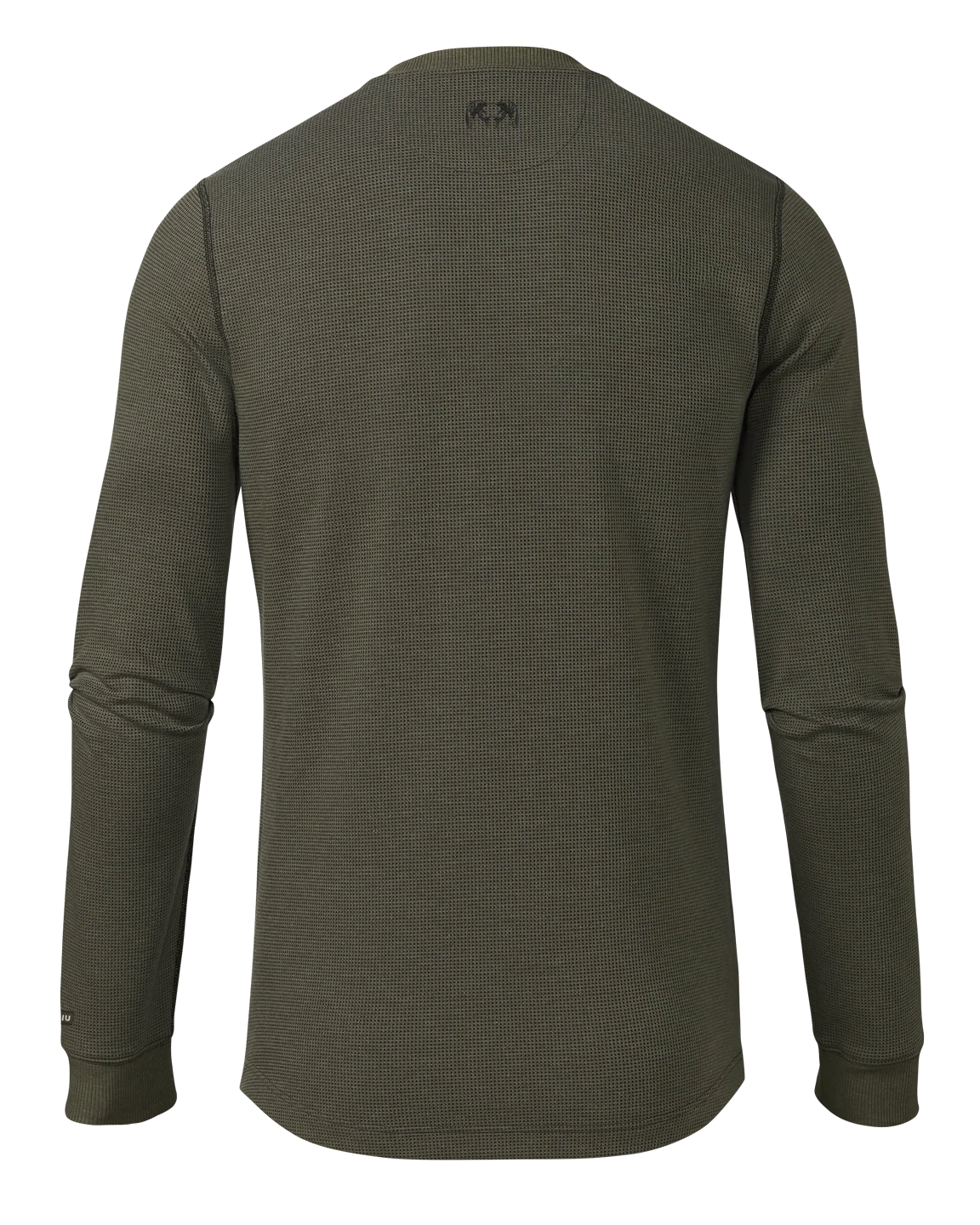 Canyon Waffle Henley | Army Heather
