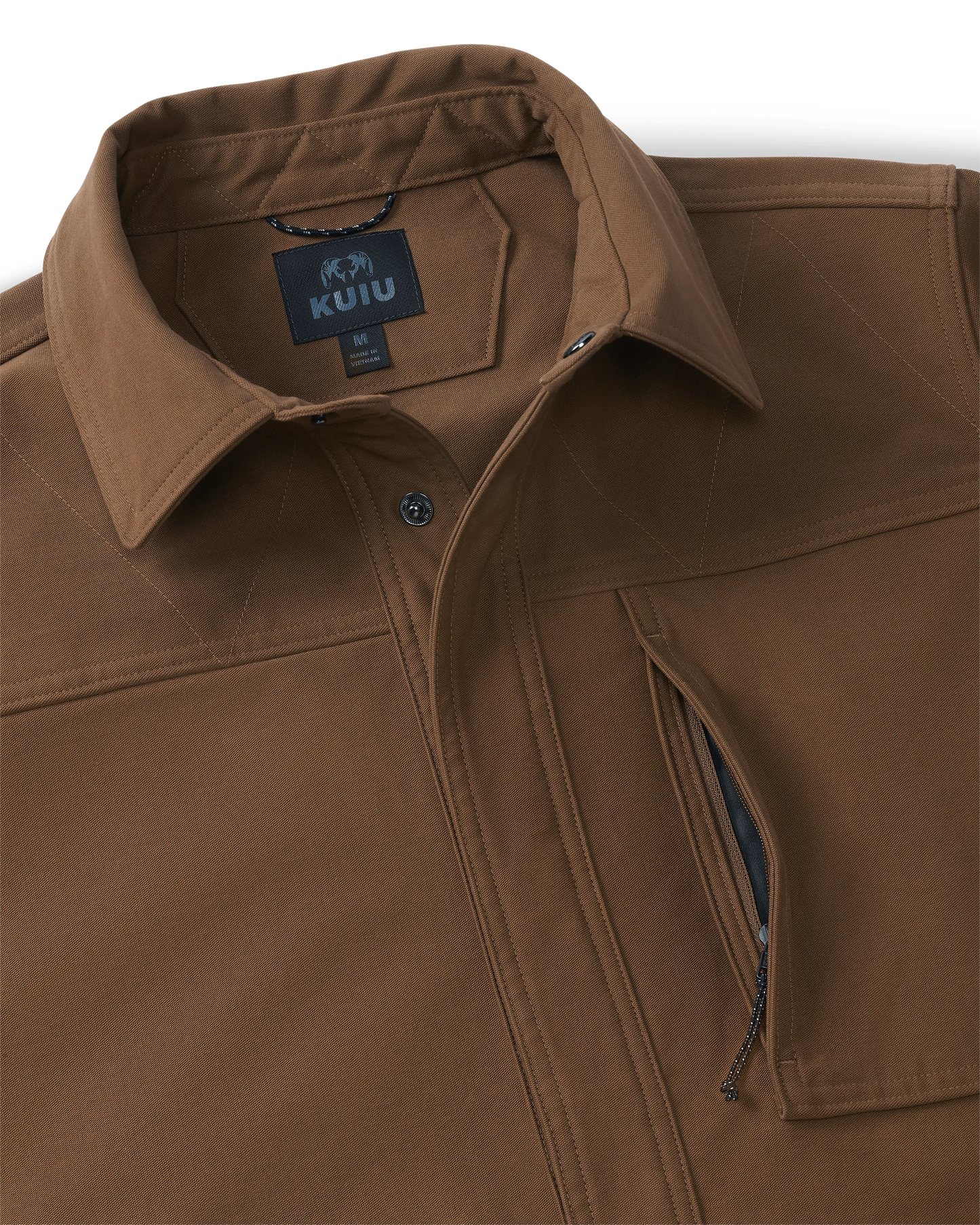 Outlet Brawley Canvas Jacket | Saddle
