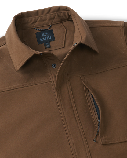 Outlet Brawley Canvas Jacket | Saddle