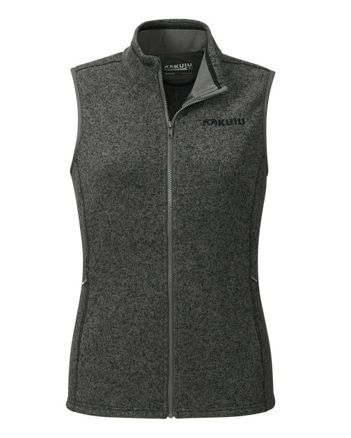 Women's Base Camp Sweater Vest | Charcoal Heather