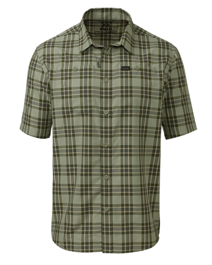 Borrego SS Shirt | Verde Crosscheck Plaid