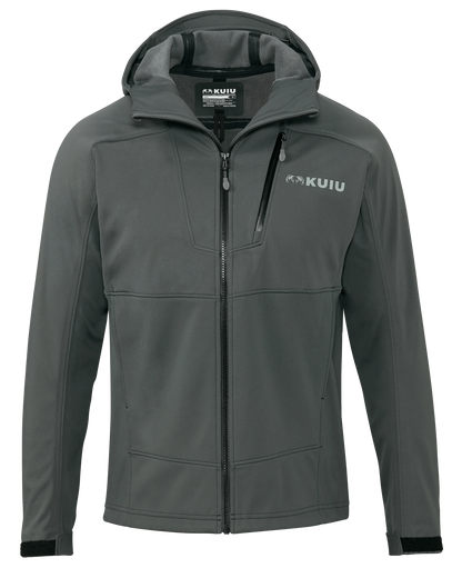 Axis Hybrid Hooded Jacket | Gunmetal
