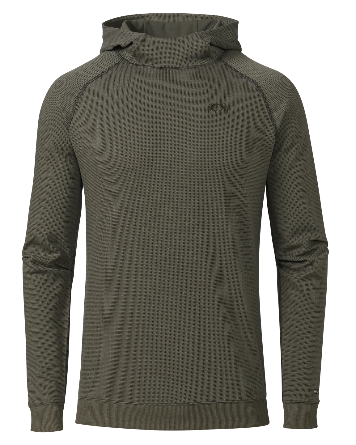 Canyon Waffle Hoodie | Ash Heather