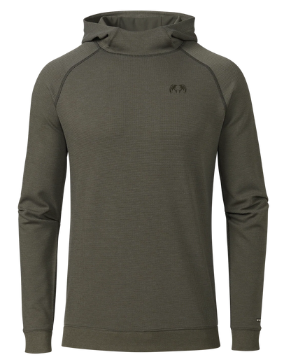 Canyon Waffle Hoodie | Ash Heather