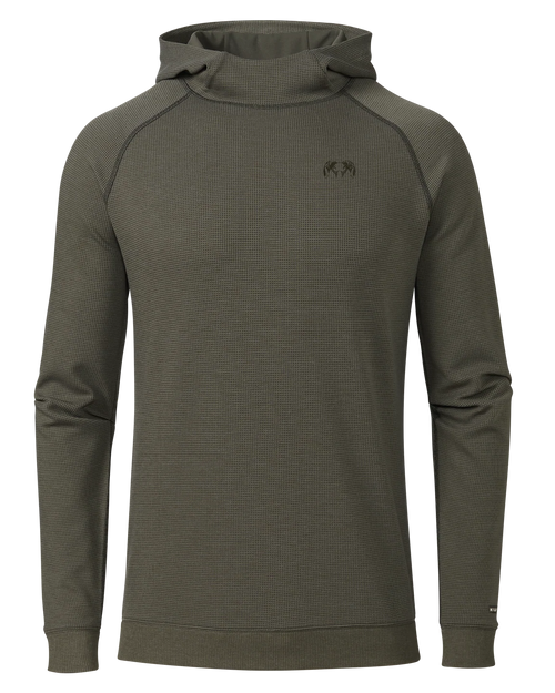 Canyon Waffle Hoodie | Ash Heather