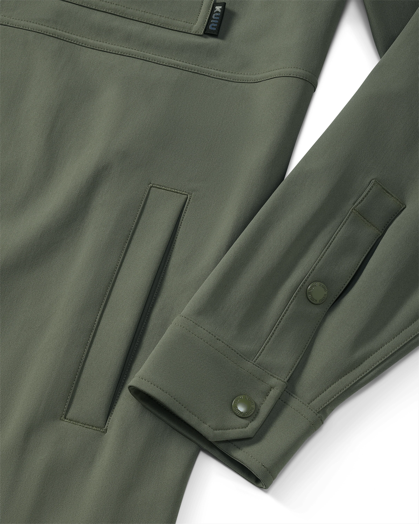 Outlet Tour Shirt Jacket | Dark Sage