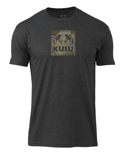 KUIU Valo Box T-Shirt | Charcoal