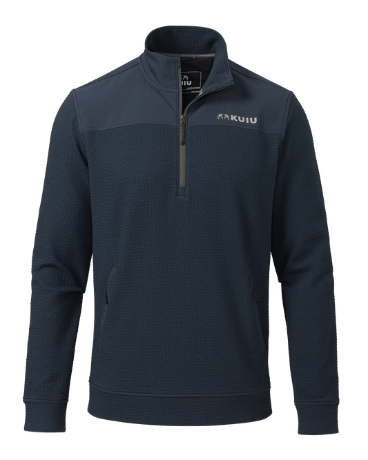 Solitude Knit Pullover | Steel Blue