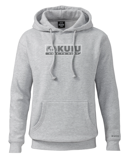 KUIU Here to Hunt Hoodie | Heather Grey
