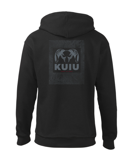 KUIU Topo Back Logo Hoodie | Black