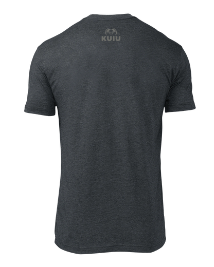 KUIU Here to Hunt Logo T-Shirt | Charcoal