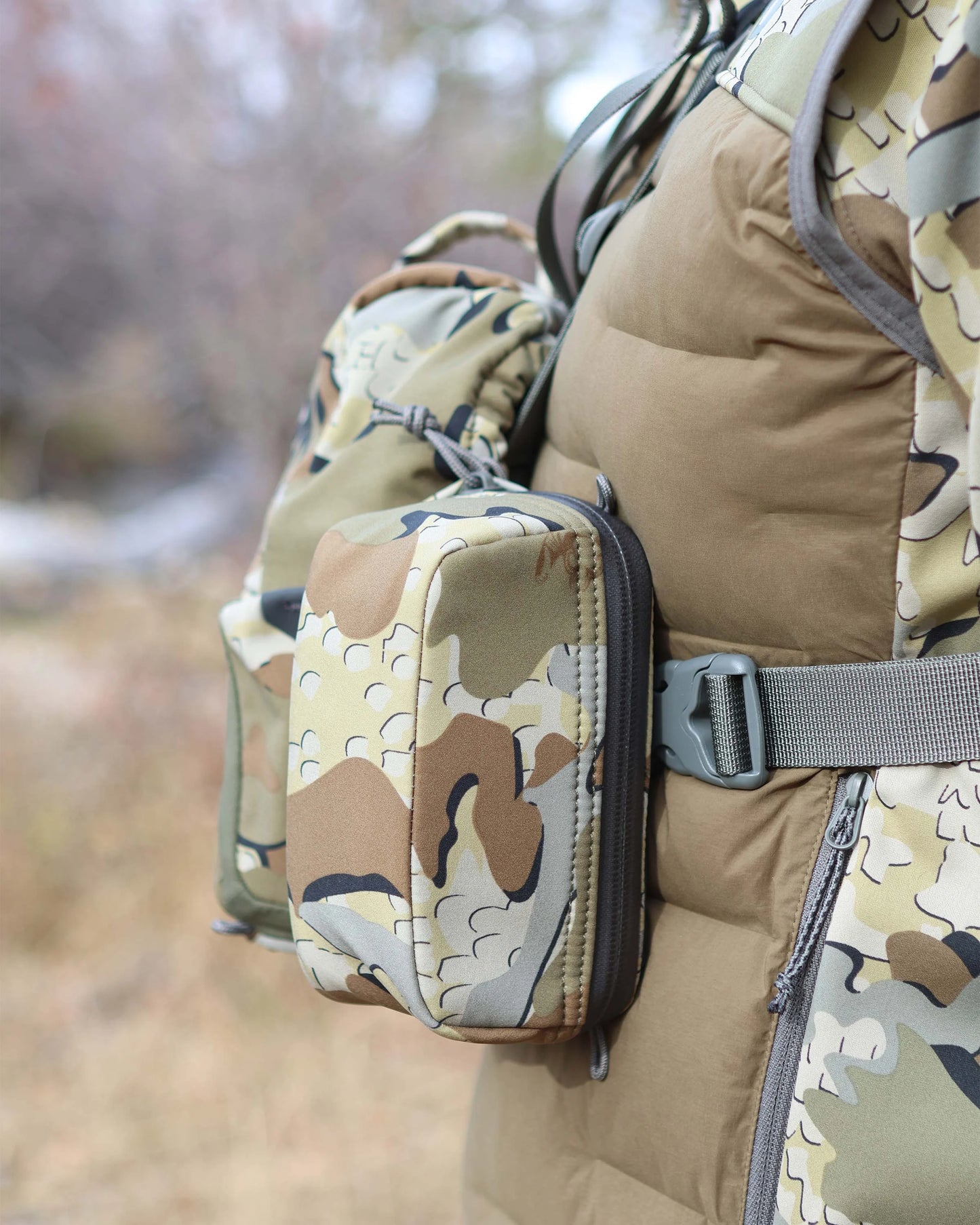 PRO G3 Bino Harness Accessory Pocket | Evergreen