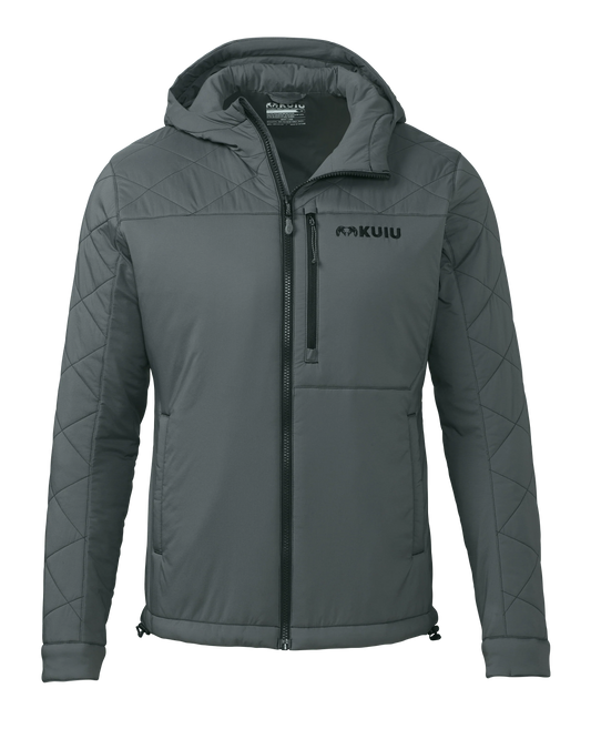 Outlet Granby Hooded Jacket | Gunmetal