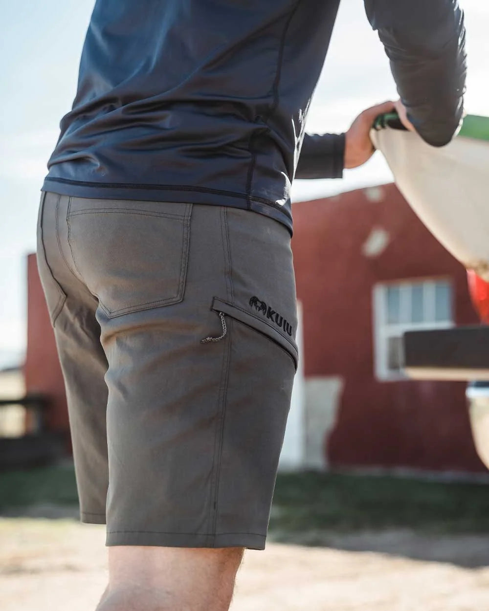 Switchback 12″ Short | Ash