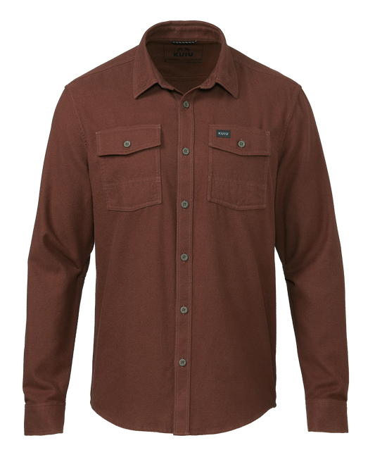 Field Flannel Shirt | Redwood