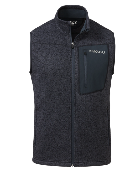 Base Camp Sweater Vest | Steel Blue Heather