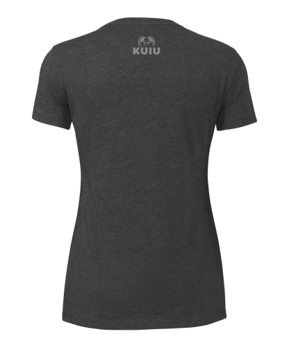 Outlet Women's Here to Hunt Gritstone T-Shirt | Charcoal
