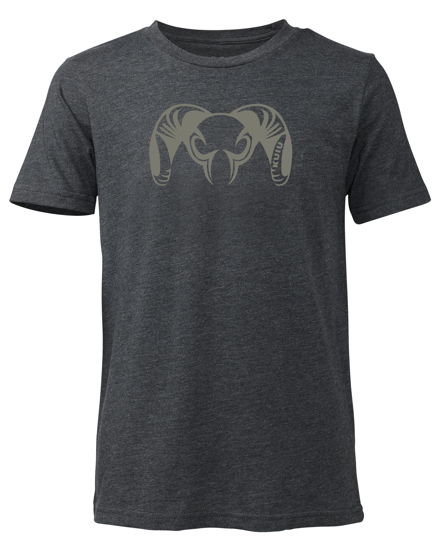 Youth Engraved Ram T-Shirt | Charcoal