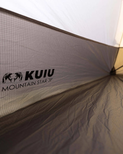 Mountain Star 3 Person Tent | Gunmetal-Camel