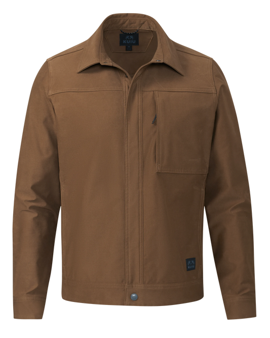Outlet Brawley Canvas Jacket | Saddle