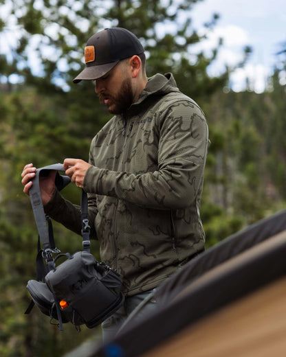 Ridgepoint Fleece Hoodie | Ash Tonal