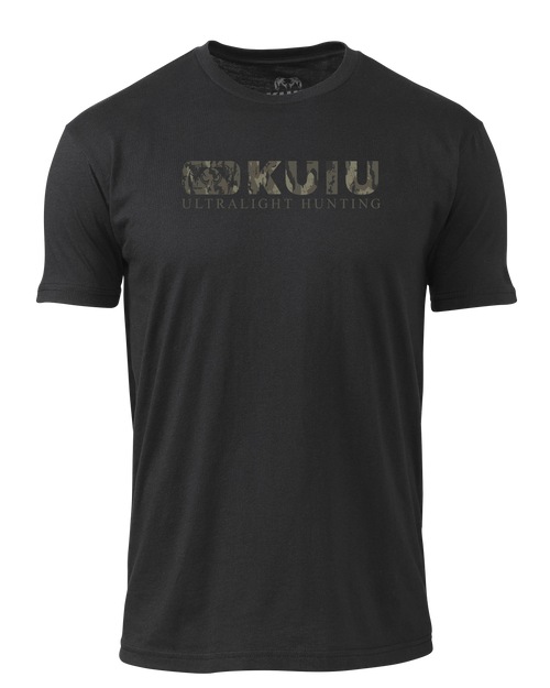 KUIU Veros Block Logo T-Shirt | Black