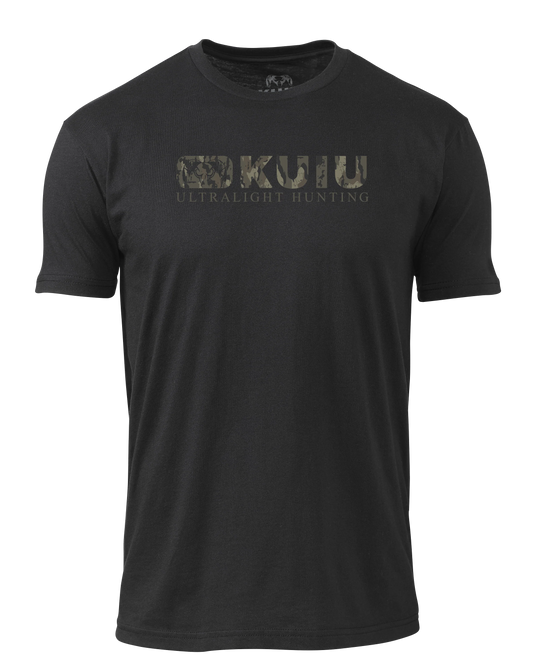 KUIU Veros Block Logo T-Shirt | Black