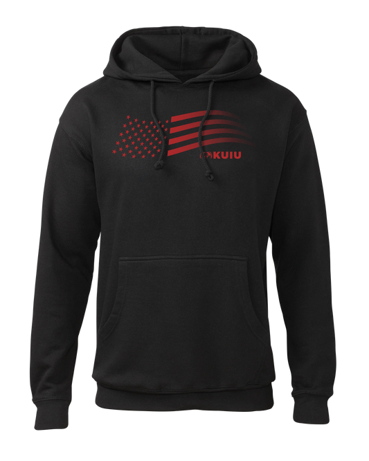 KUIU Flag Hoodie | Black