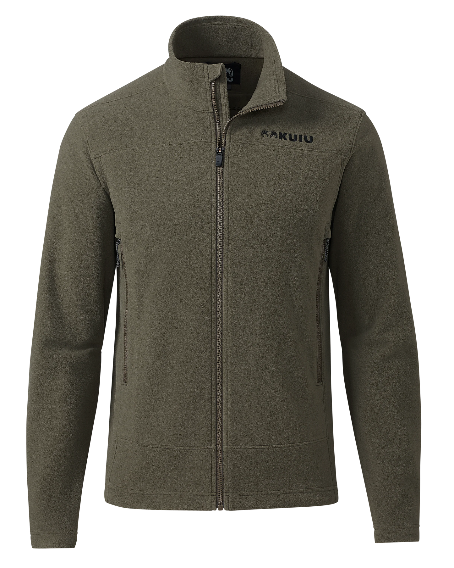 Border Fleece Full Zip | Ash